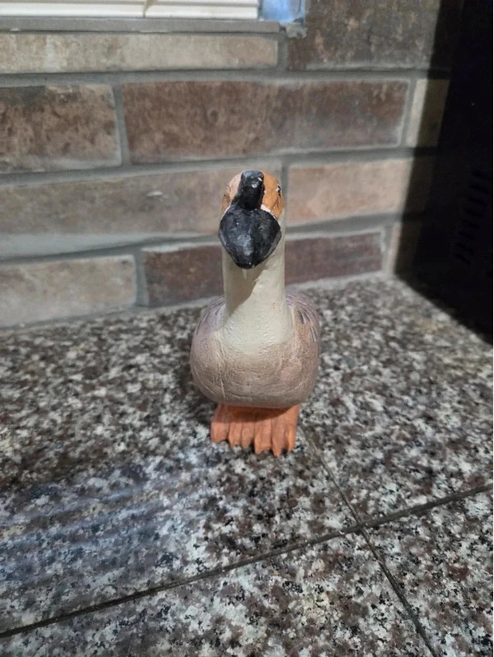 Handcarved Wodden goose